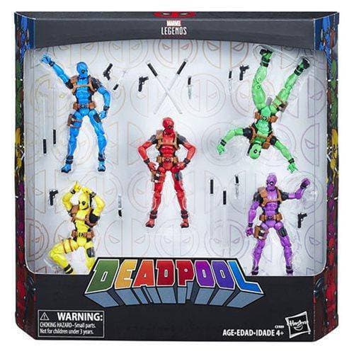 Marvel Legends Deadpool's Rainbow Squad 5-Pack 3 3/4-Inch Action Figures - by Hasbro