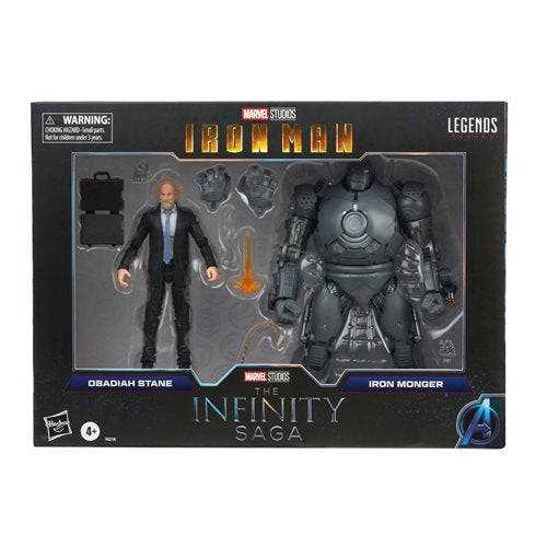 Marvel Legends Infinity Saga Iron Man Iron Monger 6-Inch Scale Action Figures - by Hasbro