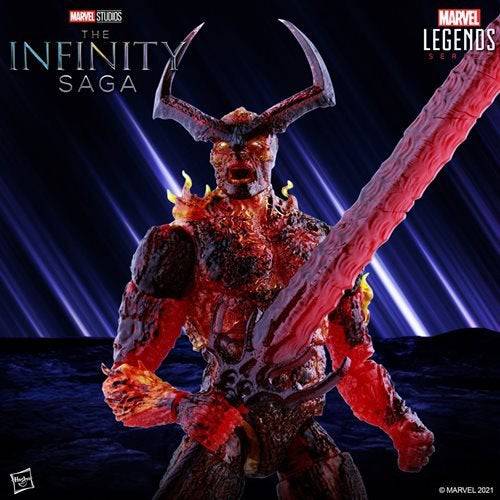 Marvel Legends Infinity Saga Thor Ragnarok Surtur 6-Inch Scale Action Figure - by Hasbro