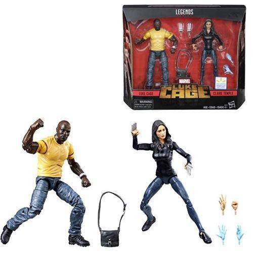 Marvel Legends Series 6-inch Luke Cage and Claire Temple 6-Inch Action Figure 2- - by Hasbro