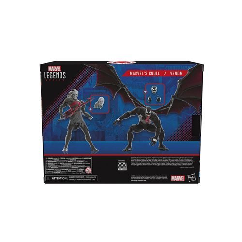 Marvel Legends Spider-Man King in Black Knull and Venom 6-inch Action Figure 2-Pack - by Hasbro