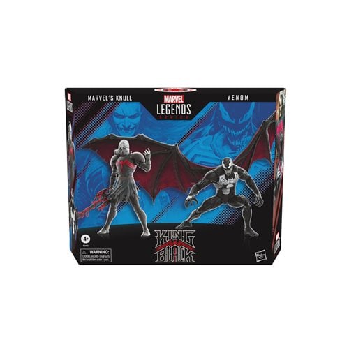 Marvel Legends Spider-Man King in Black Knull and Venom 6-inch Action Figure 2-Pack - by Hasbro