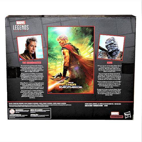 Marvel Legends Thor Ragnarok Grandmaster and Korg 6-Inch Action Figures - by Hasbro