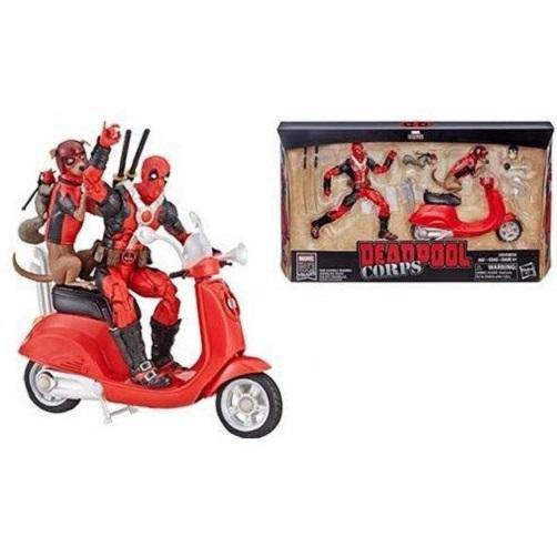 Marvel Legends Ultimate Action Figures with Vehicle - Deadpool with Scooter by Hasbro 