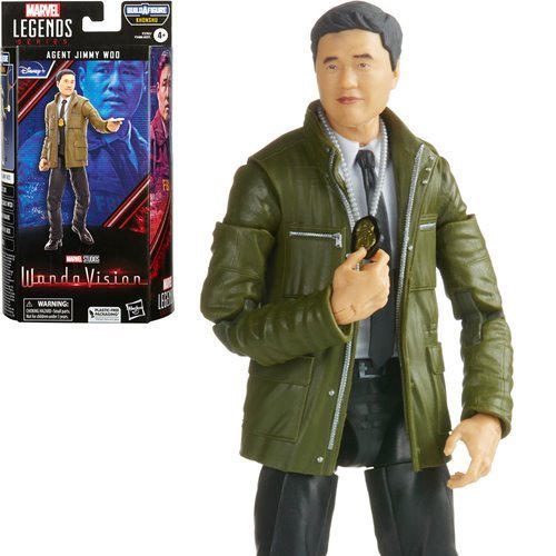 Marvel Legends WandaVision Agent Jimmy Woo 6-Inch Action Figure - by Hasbro