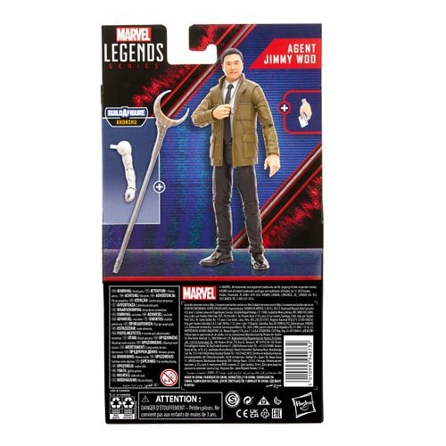 Marvel Legends WandaVision Agent Jimmy Woo 6-Inch Action Figure - by Hasbro