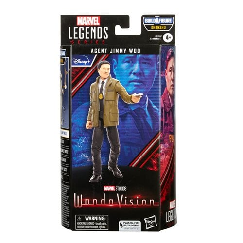 Marvel Legends WandaVision Agent Jimmy Woo 6-Inch Action Figure - by Hasbro