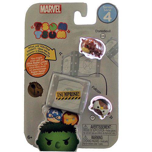 Marvel Tsum Tsum 3-Pack Mini-Figures Series 4 - Select Figure(s) - by Jakks Pacific