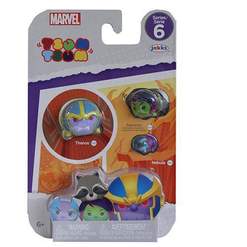 Marvel Tsum Tsum 3-Pack Mini-Figures Series 6: Select Figure(s) - by Jakks Pacific