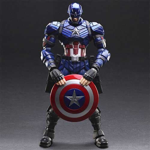 Marvel Universe Variant Bring Arts Captain America Action Figure - by Square-Enix