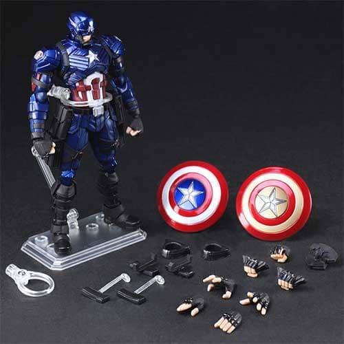 Marvel Universe Variant Bring Arts Captain America Action Figure - by Square-Enix