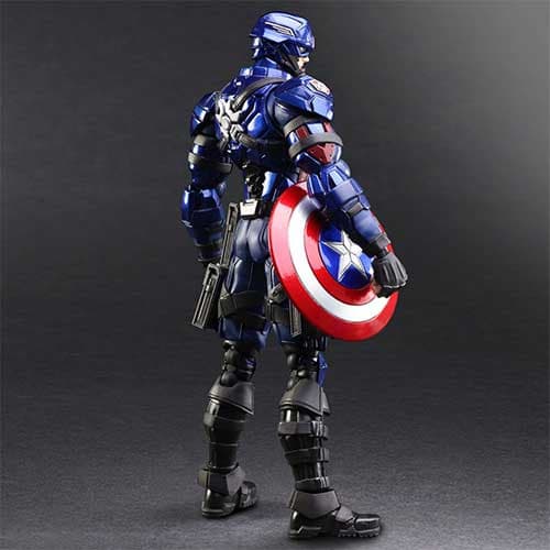 Marvel Universe Variant Bring Arts Captain America Action Figure - by Square-Enix