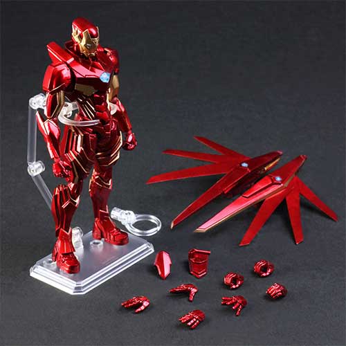 Marvel Universe Variant Bring Arts Iron Man Action Figure - by Square-Enix