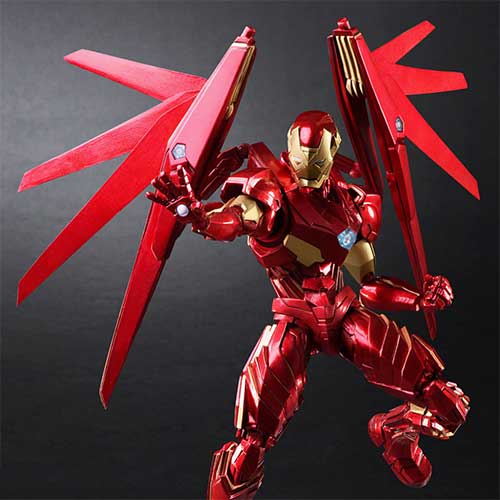 Marvel Universe Variant Bring Arts Iron Man Action Figure - by Square-Enix