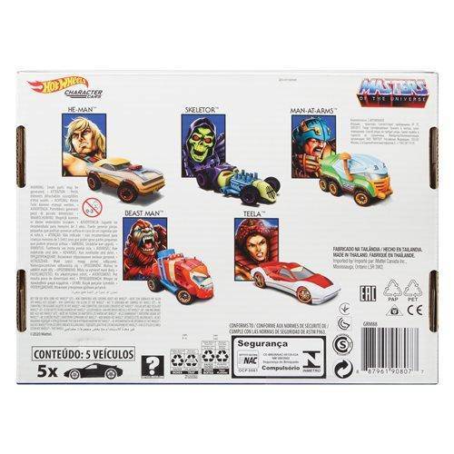 Masters of the Universe Hot Wheels Character Car 5-Pack - by Mattel