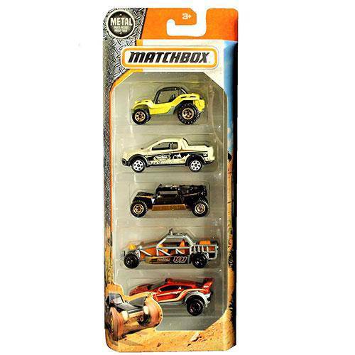 Matchbox 2016 1:64 Desert cars 5-Car Pack - DJY02 - by Mattel