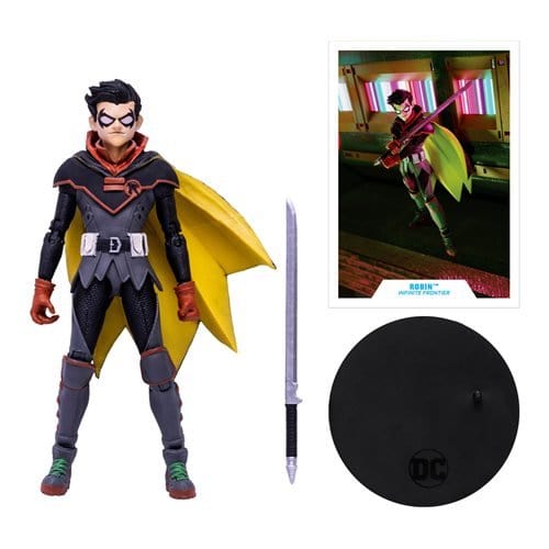 McFarlane Toys DC Multiverse Damian Wayne Robin Infinite Frontier 7-Inch Scale Action Figure - by McFarlane Toys