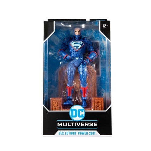 McFarlane Toys DC Multiverse Lex Luthor Blue Power Suit Justice League: The Darkseid War 7-Inch Scale Action Figure - by McFarlane Toys