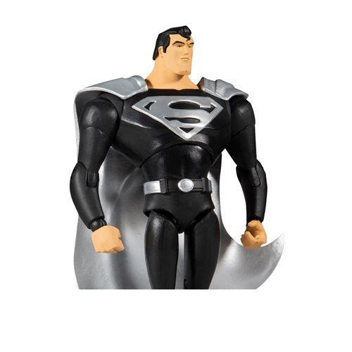 McFarlane Toys DC Multiverse Superman Black Suit Superman: The Animated Series 7-Inch Scale Action Figure - by McFarlane Toys