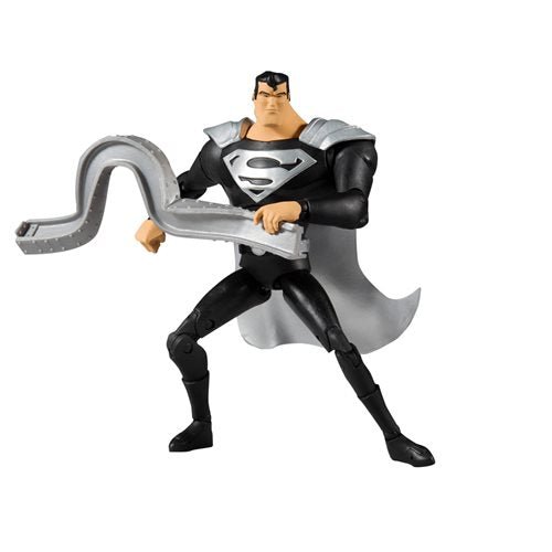 McFarlane Toys DC Multiverse Superman Black Suit Superman: The Animated Series 7-Inch Scale Action Figure - by McFarlane Toys
