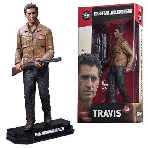 McFarlane Toys Fear the Walking Dead Travis Manawa Color Tops Red Wave #3 Action Figure - by McFarlane Toys