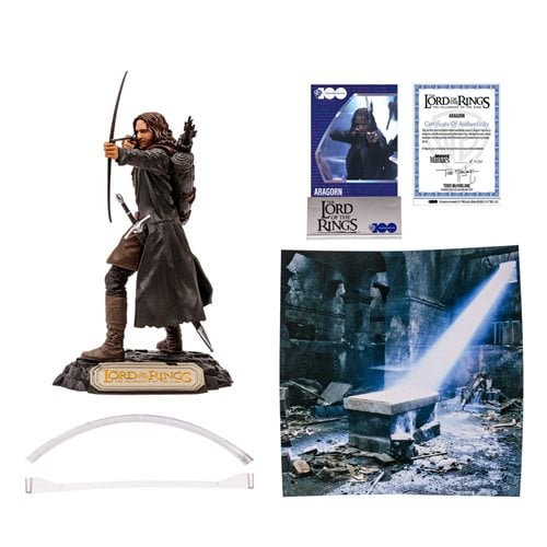 McFarlane Toys Movie Maniacs WB 100: The Lord of the Rings Aragorn Wave 5 Limited Edition 6-Inch Scale Posed Figure - by McFarlane Toys