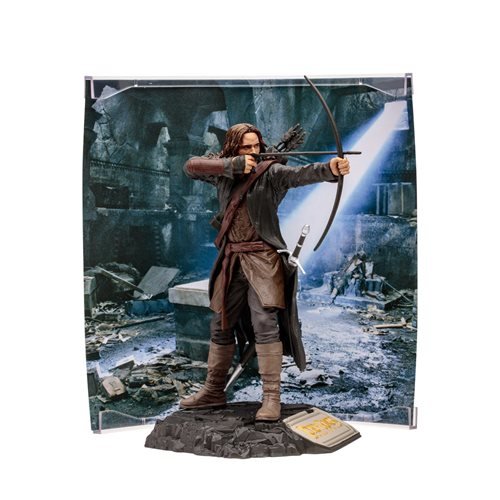 McFarlane Toys Movie Maniacs WB 100: The Lord of the Rings Aragorn Wave 5 Limited Edition 6-Inch Scale Posed Figure - by McFarlane Toys