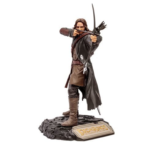 McFarlane Toys Movie Maniacs WB 100: The Lord of the Rings Aragorn Wave 5 Limited Edition 6-Inch Scale Posed Figure - by McFarlane Toys