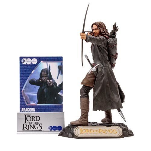 McFarlane Toys Movie Maniacs WB 100: The Lord of the Rings Aragorn Wave 5 Limited Edition 6-Inch Scale Posed Figure - by McFarlane Toys