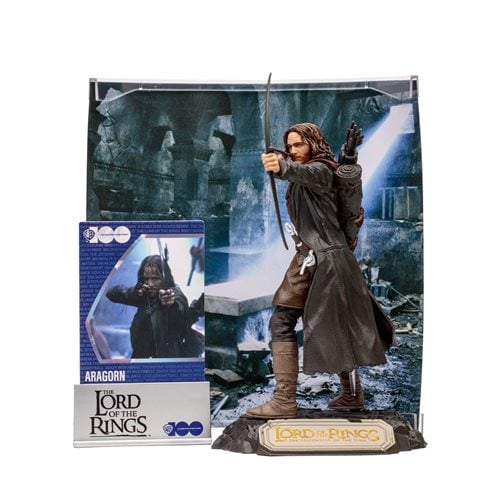 McFarlane Toys Movie Maniacs WB 100: The Lord of the Rings Aragorn Wave 5 Limited Edition 6-Inch Scale Posed Figure - by McFarlane Toys