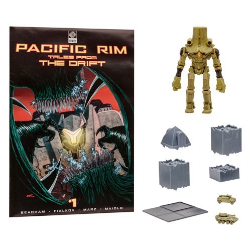 McFarlane Toys Pacific Rim Jaeger Wave 1 4-Inch Scale Action Figure with Comic Book - Select Figure(s) - by McFarlane Toys