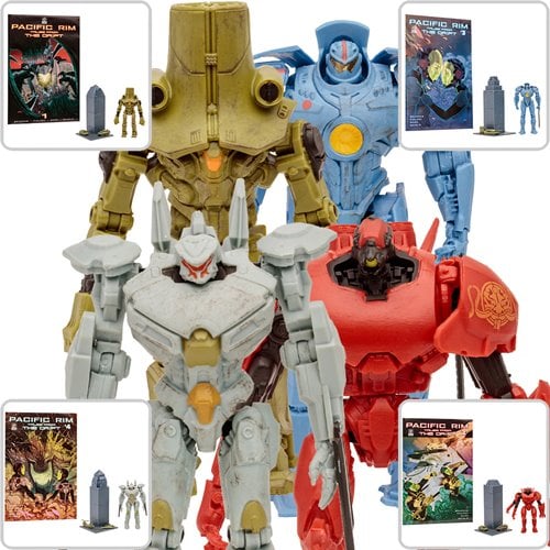 McFarlane Toys Pacific Rim Jaeger Wave 1 4-Inch Scale Action Figure with Comic Book - Select Figure(s) - by McFarlane Toys