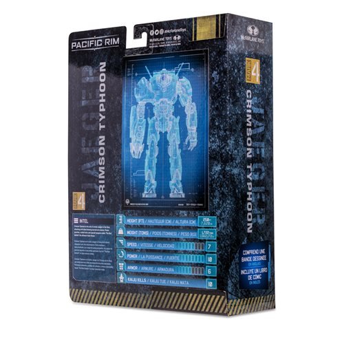 McFarlane Toys Pacific Rim Jaeger Wave 1 4-Inch Scale Action Figure with Comic Book - Select Figure(s) - by McFarlane Toys