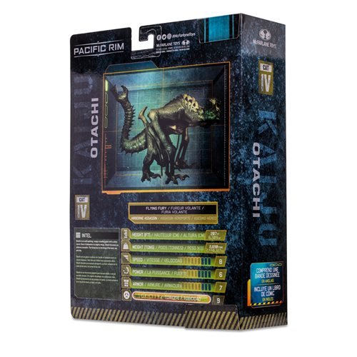 McFarlane Toys Pacific Rim Kaiju Wave 1 4-Inch Scale Action Figure with Comic Book - Select Figure(s) - by McFarlane Toys