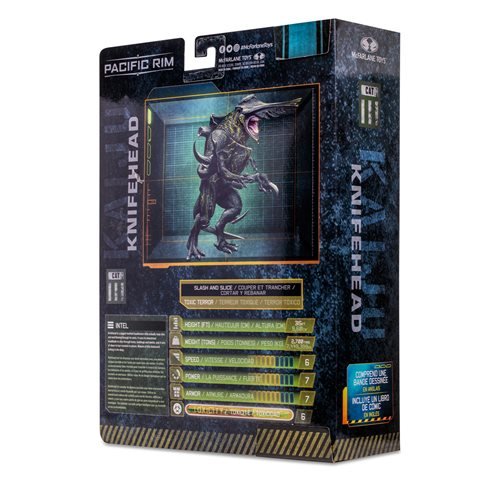 McFarlane Toys Pacific Rim Kaiju Wave 1 4-Inch Scale Action Figure with Comic Book - Select Figure(s) - by McFarlane Toys