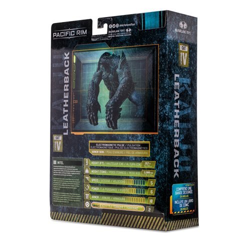 McFarlane Toys Pacific Rim Kaiju Wave 1 4-Inch Scale Action Figure with Comic Book - Select Figure(s) - by McFarlane Toys