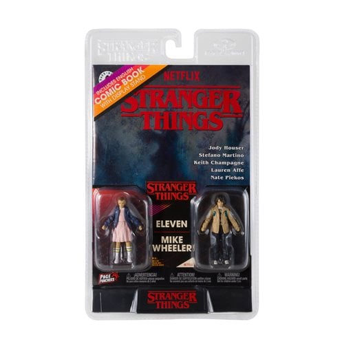 McFarlane Toys Stranger Things Page Punchers Wave 1 3-Inch Action Figure 2-Pack with Comic Book - by McFarlane Toys