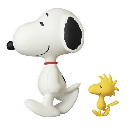 Medicom Peanuts Snoopy & Woodstock 1997 Version Figure - by Medicom