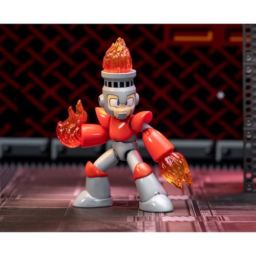 Mega Man Fire Man 1:12 Scale Action Figure - by Jada Toys