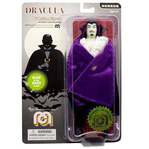 Mego 8 inch Action Figure Dracula Glow in the Dark - by Mego