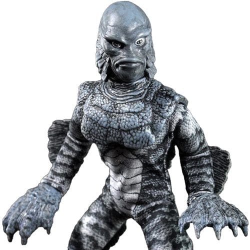 Mego Action Figure 8 Inch B&W Creature From The Black Lagoon - by Mego