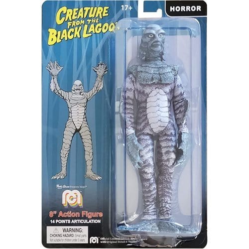 Mego Action Figure 8 Inch B&W Creature From The Black Lagoon - by Mego