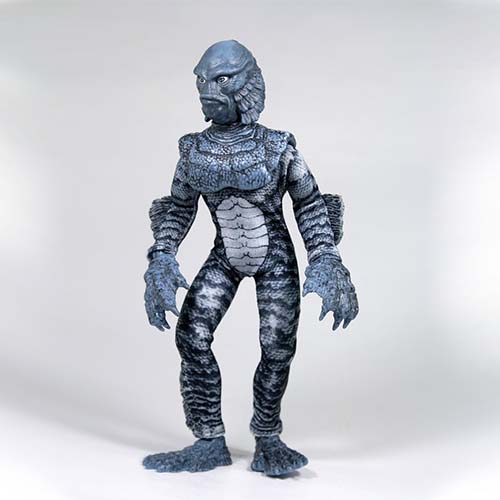 Mego Action Figure 8 Inch Creature from the Black Lagoon (Black and White) (Box) - by Mego