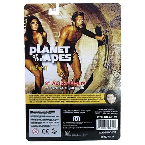 Mego Action Figure 8 Inch - Planet of the Apes - Select Figure(s) - by Mego