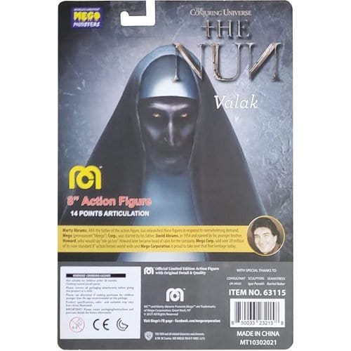 Mego Action Figure 8 Inch The Nun Valak - by Mego