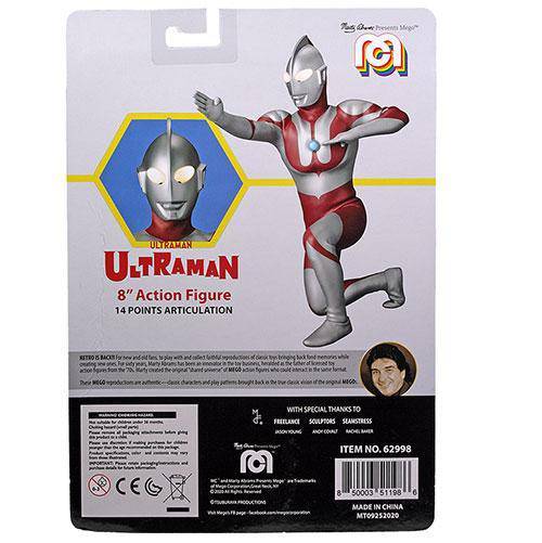 Mego Action Figure 8 Inch - Ultraman - Select Figure(s) - by Mego