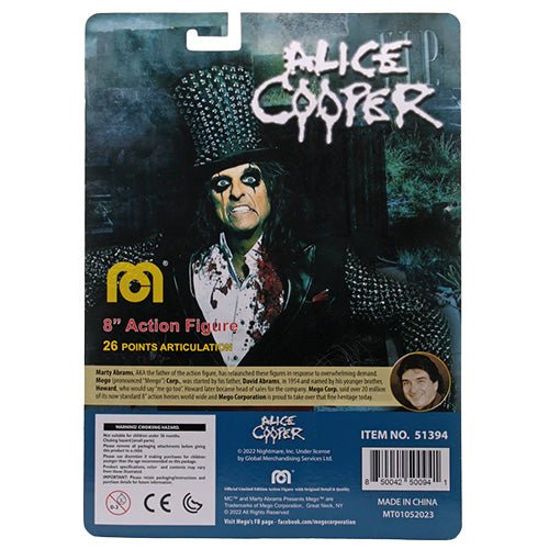 Mego Alice Cooper 8-Inch Action Figure - by Mego