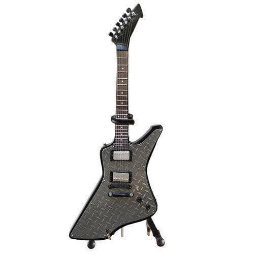 Metallica James Hetfield "Diamond Plate" Miniature Guitar Replica - by Axe Heaven