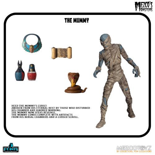 Mezco Toyz 5 Points Mezco's Monsters Tower Of Fear Deluxe Boxed Set - by Mezco Toyz