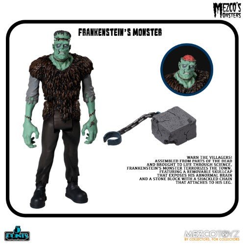 Mezco Toyz 5 Points Mezco's Monsters Tower Of Fear Deluxe Boxed Set - by Mezco Toyz